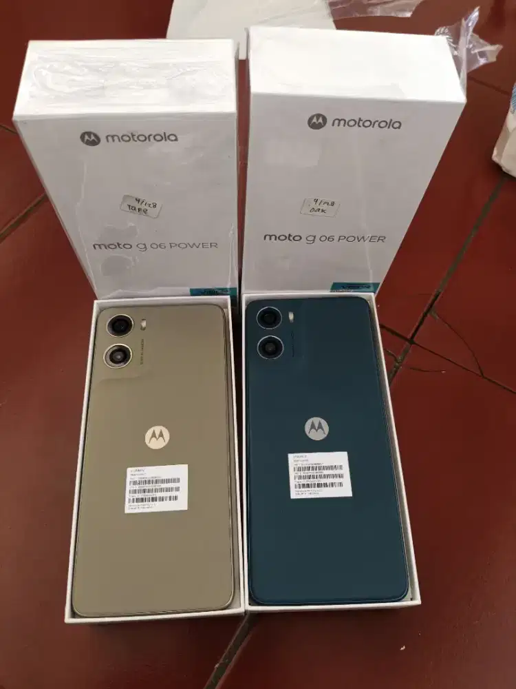 Like new Motorola g06 power ram4/128 fulset ORI garansi panjang