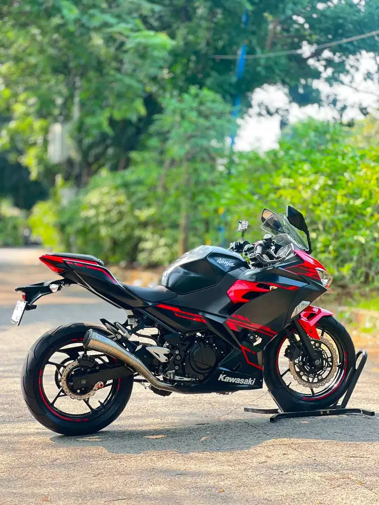 KM LOW! KAWASAKI NEW NINJA 250 FI ABS SE 2018 MERAH PAJAK ON SUPERB