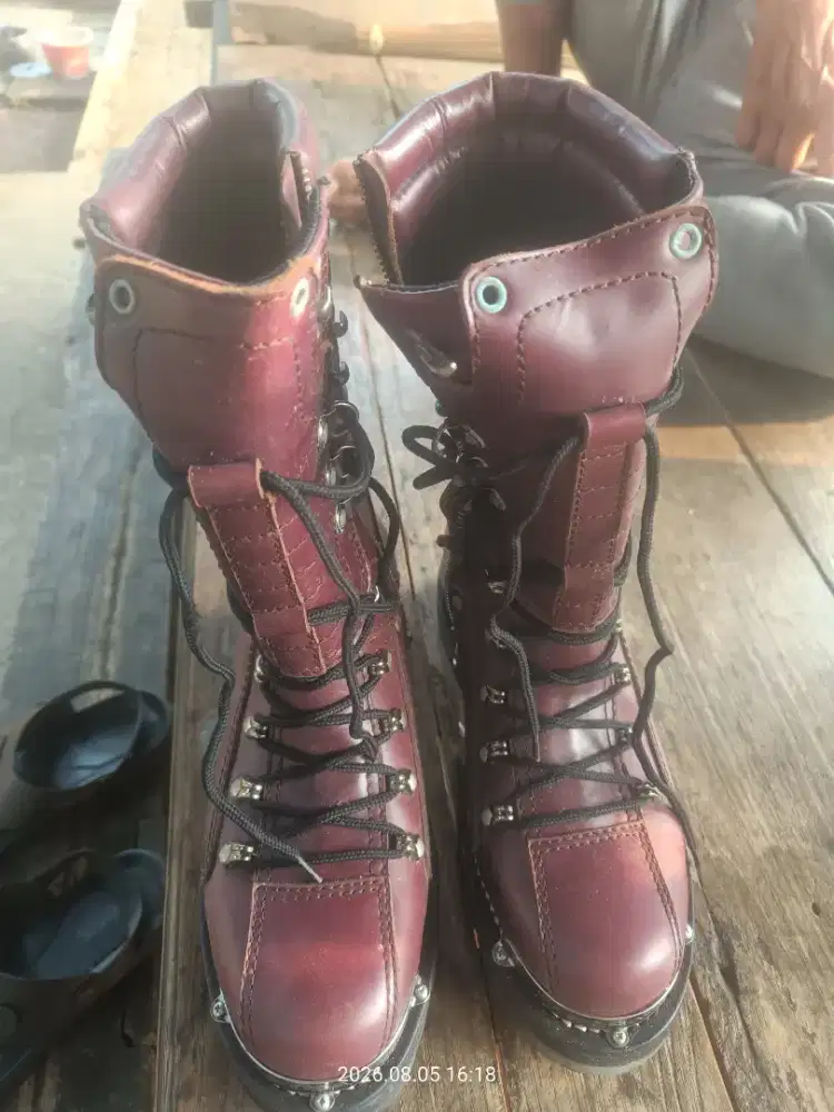 Sepatu Boots Harley Davidson Custom Original