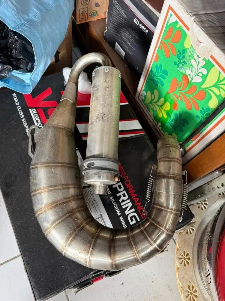 Knalpot vespa pts, smallframe
