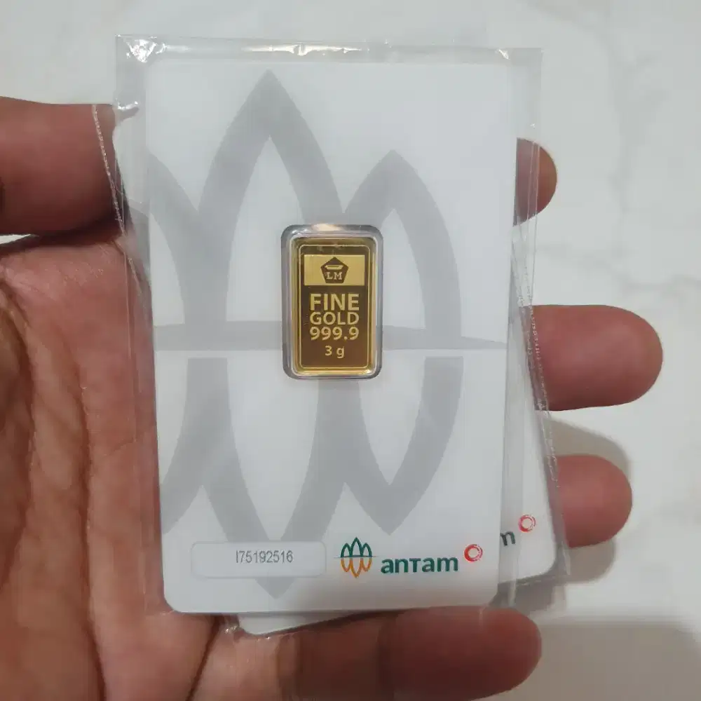 Emas Logam Mulia Antam 3 gr gram 2026 Surabaya Sidoarjo Gresik sekitar