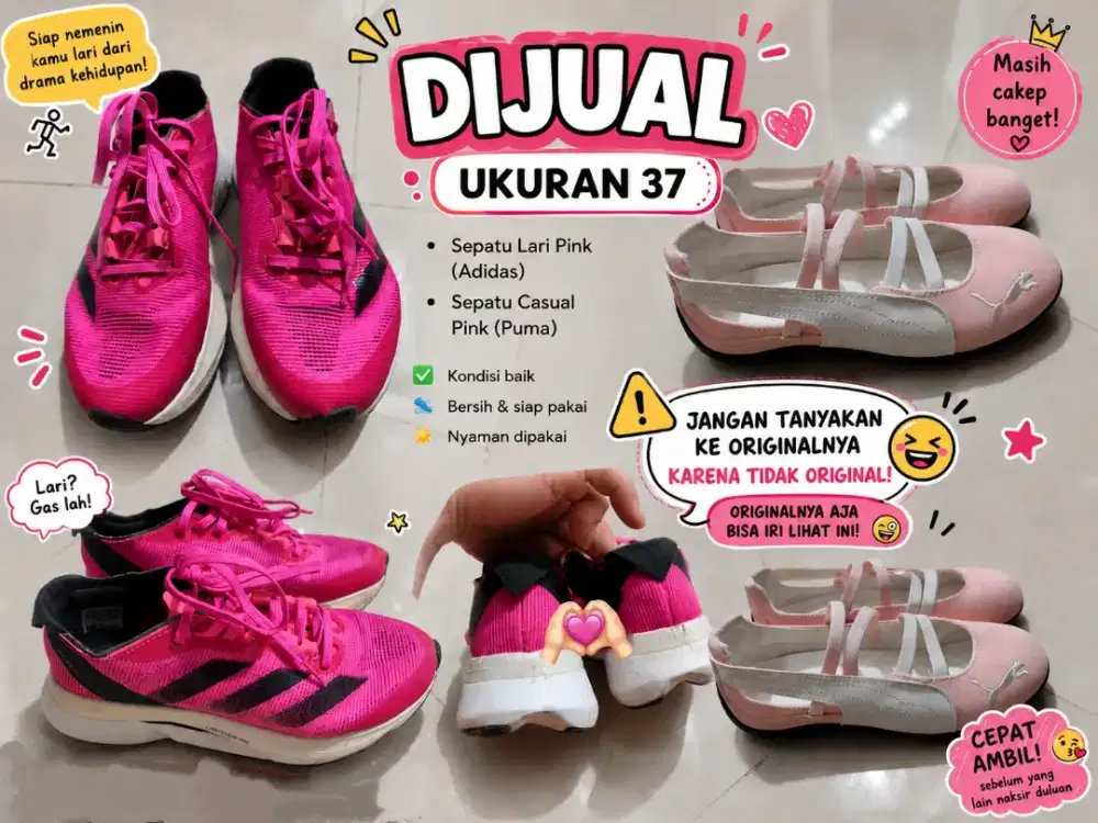 RUNNING & BALLET SHOES