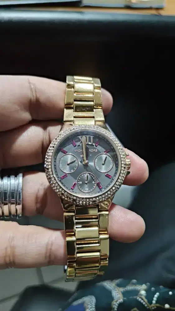 Michael Kors cewe Gold Second