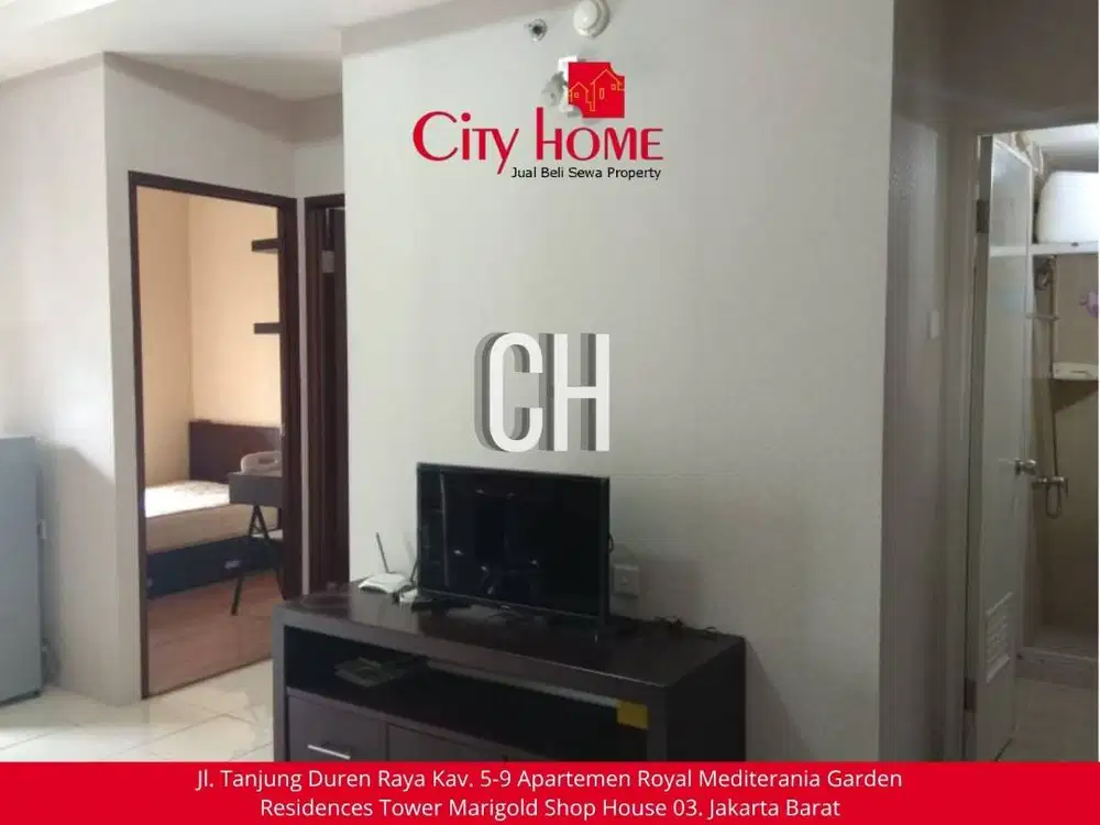 Sewa Apartemen 2BR Furnished 40,5 m² di Kawasan Tanjung Duren