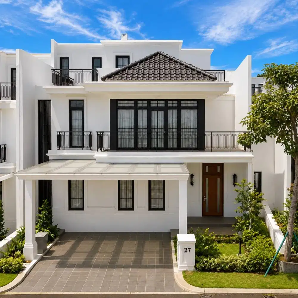 Disewakan Rumah 3 Lantai Rosewood Residence Semi Furnished di Bogor