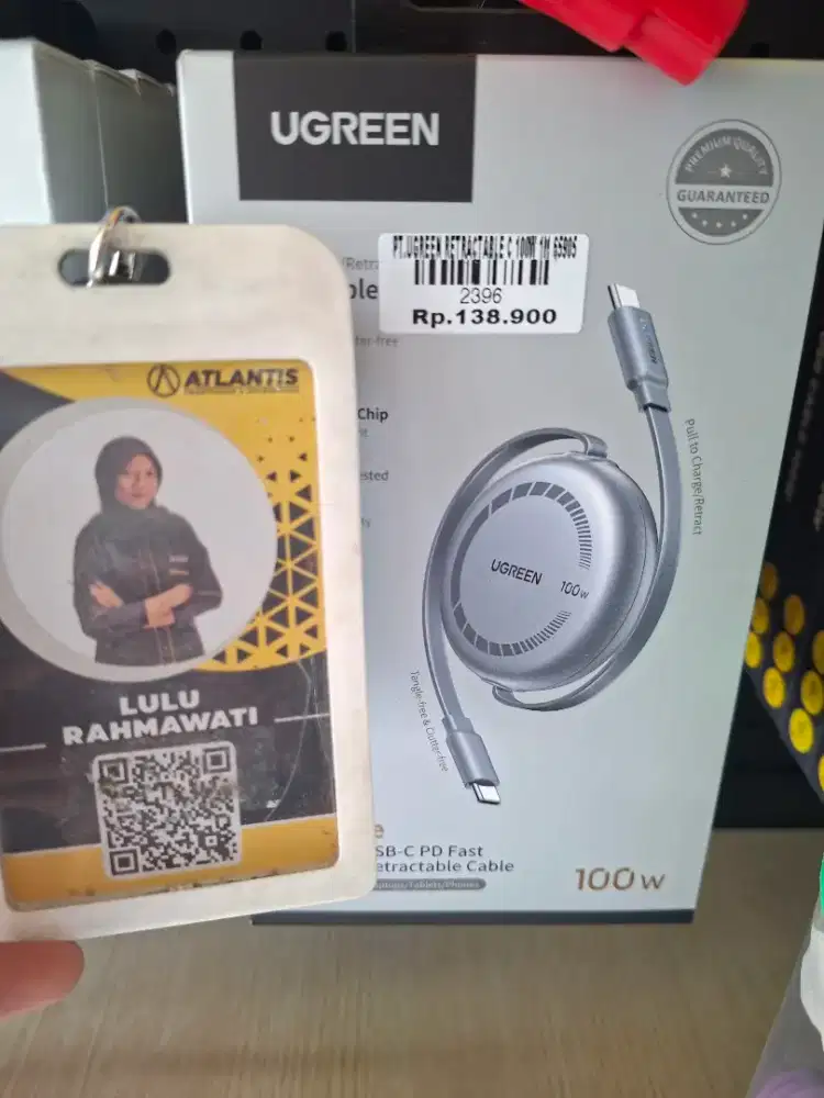 UGREEN RETRACTABLE C 100W