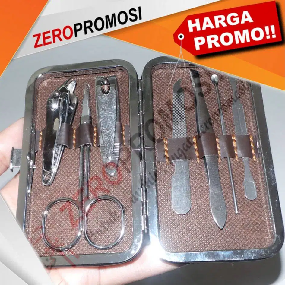 Manicure Set Mini MD02 Custom Logo untuk Souvenir Premium