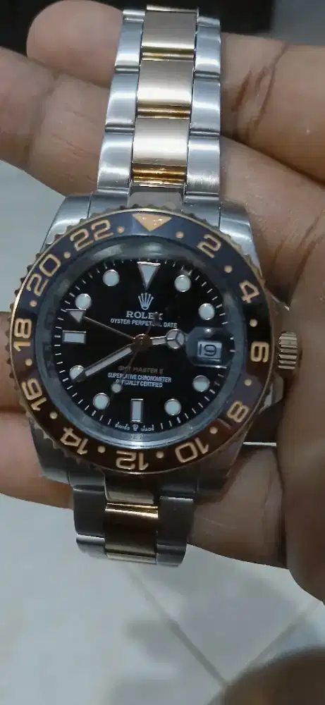 Rolex GMT II root beer mulus