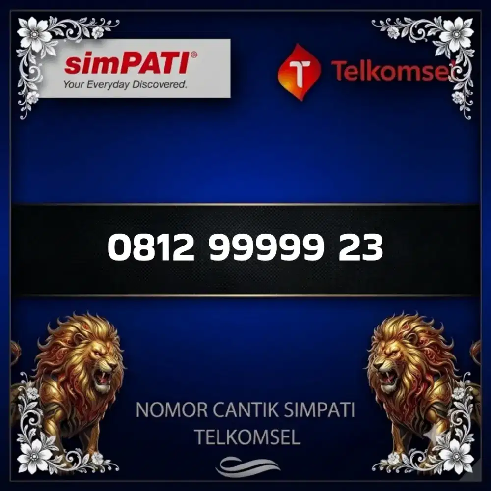 Nomor cantik simpati Telkomsel super
