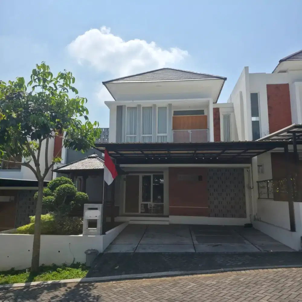 Dijual BSB Village Lokka Boulevard, Full Furnished,Jalan utama SHM