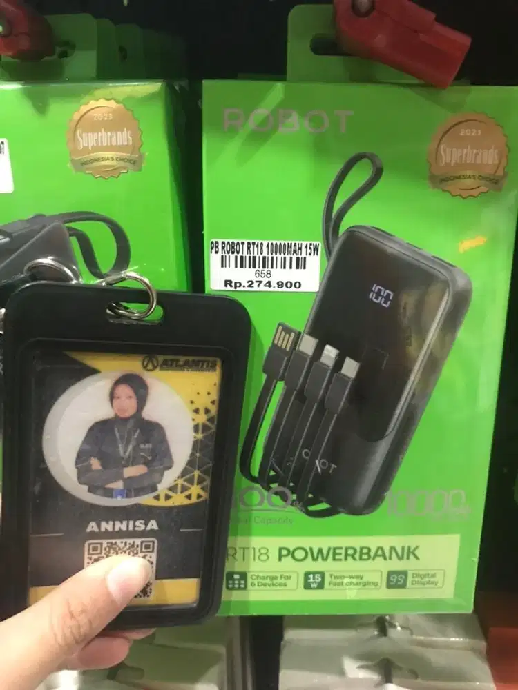 PB ROBOT RT18 10000MAH 15W | ATLANTIS DAHSYAT