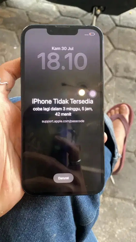 Iphone 13 128gb pascode