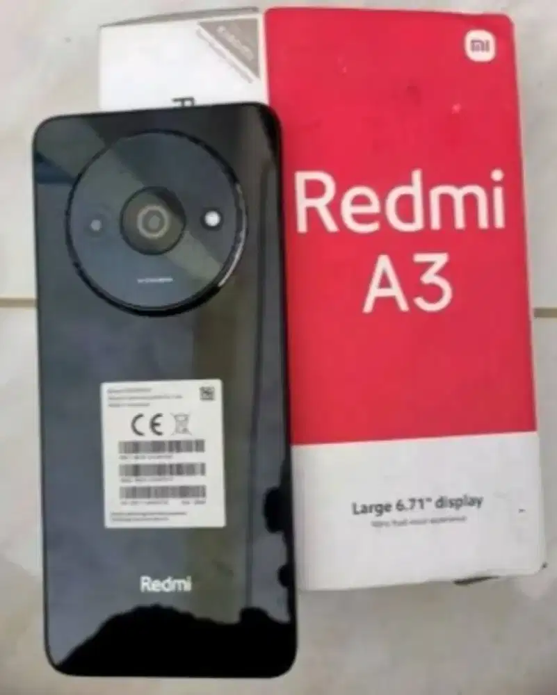 Dijual redmi a3 Ram 4+4/128