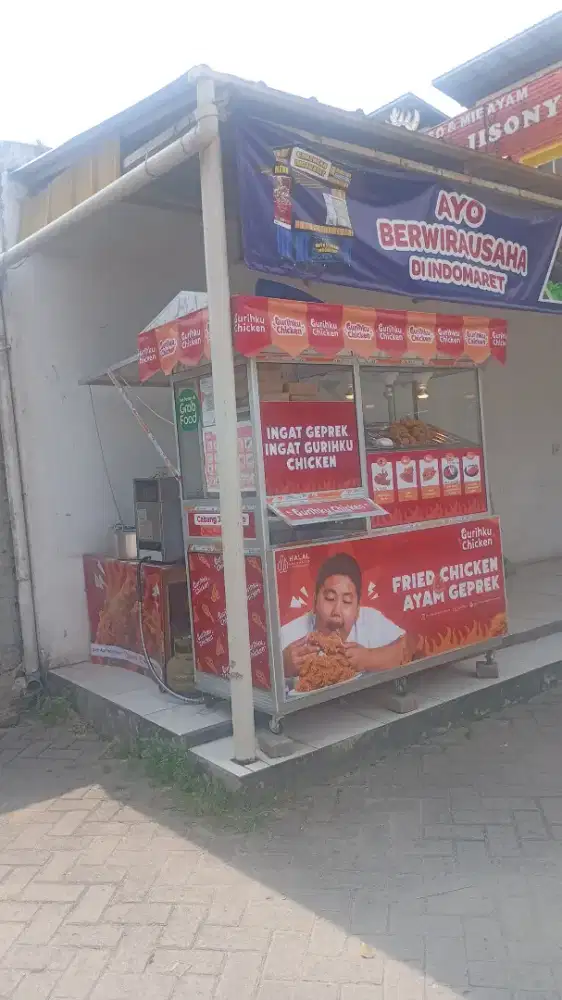 Take over usaha ayam geprek