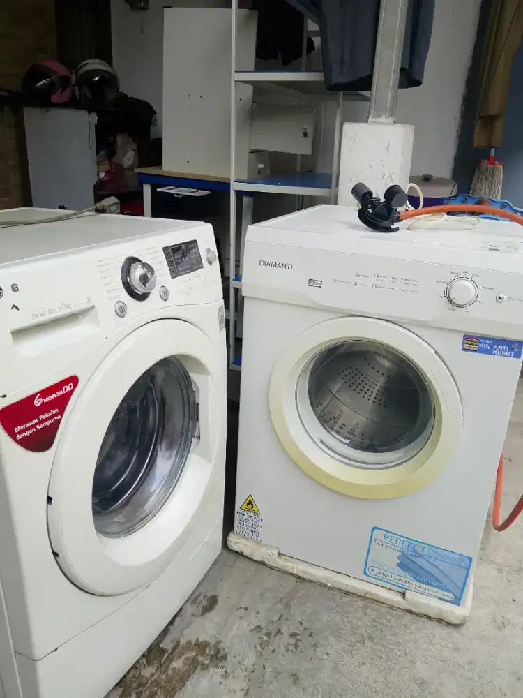mesin cuci dan pengering