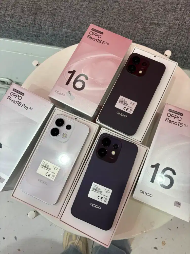 OPPO RENO 16 5G PROMO CASHBACK UP TO 1JT CICILAN 0%