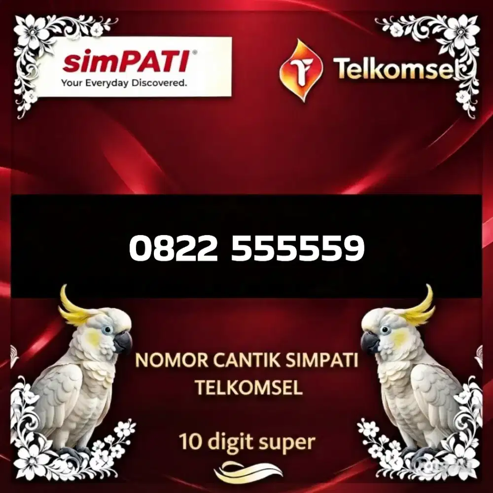 Nomor cantik simpati Telkomsel super