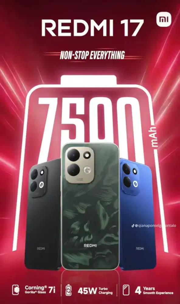 NEW PRODUK REDMI 17