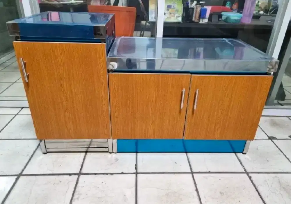 Meja dapur / kitchen set stainless