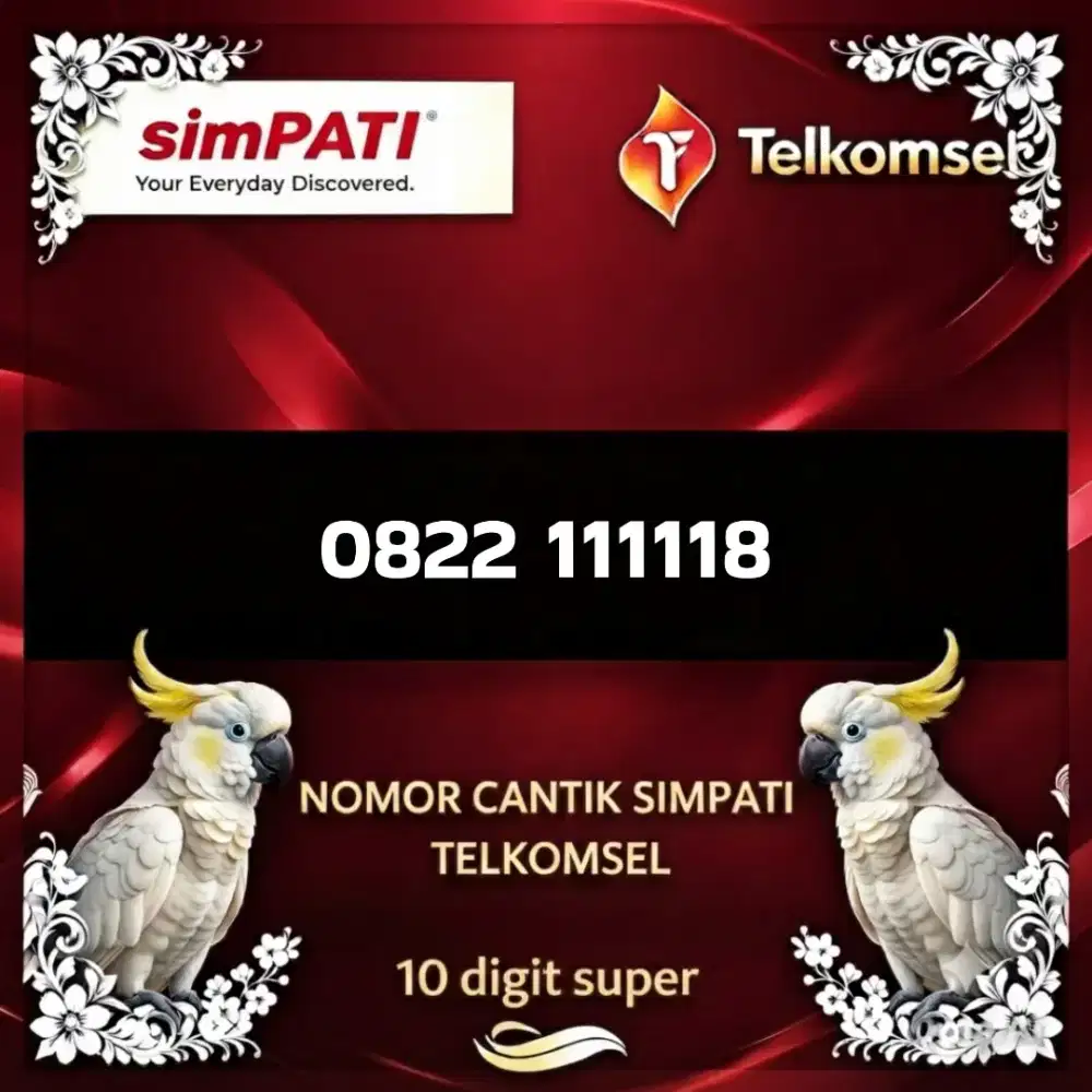 Nomor cantik simpati Telkomsel super