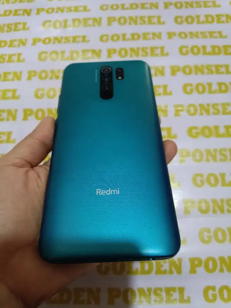 Redmi 9-4G Lte.Finger.Ram 4/64GB.ORI #GOLDEN PONSEL