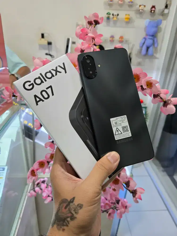 Samsung A07 4/64 lengkap ori