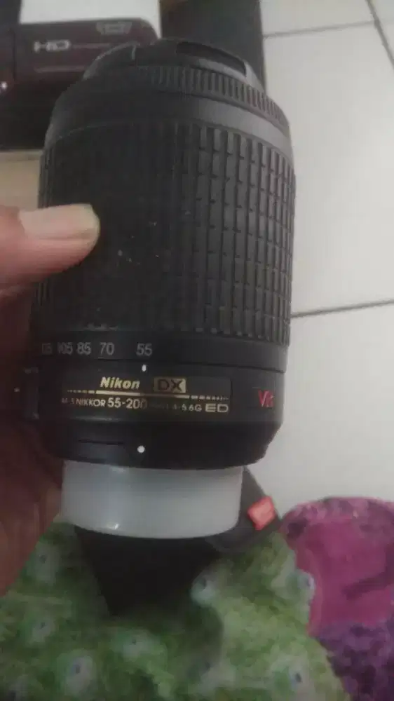 Lensa nikon 55-200 mm