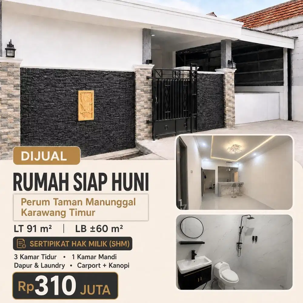 Rumah Siap Huni di Karawang