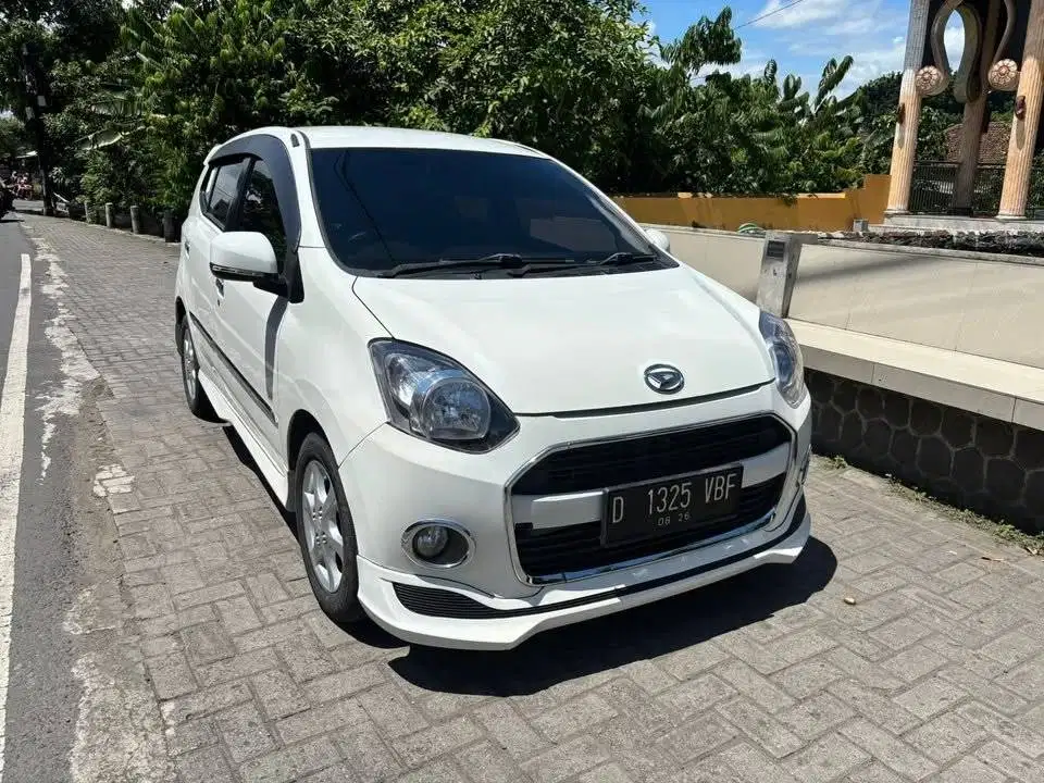 Toyota Ayla 1.0 X 2016 son bisa tukar tambah sekoto badas kediri