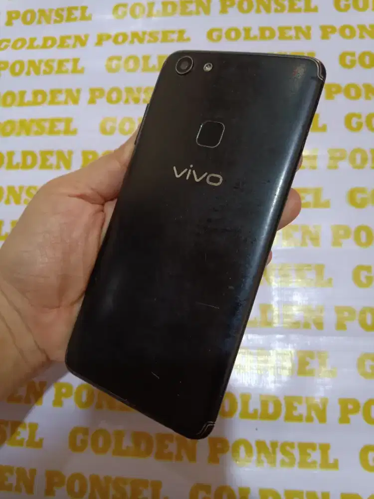 Vivo V7-Finger.4G.Ram 4/32GB.ORI #GOLDEN PONSEL