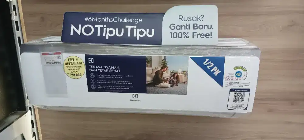 DIJUAL AC 1/2 PK ELECTROUX