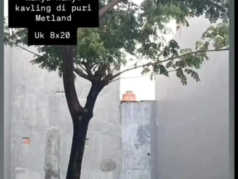 Dijual Kavling Metland Puri, 8X20, LT 160 M², Rp 18 Juta/M² Nego, Lokasi Strategis