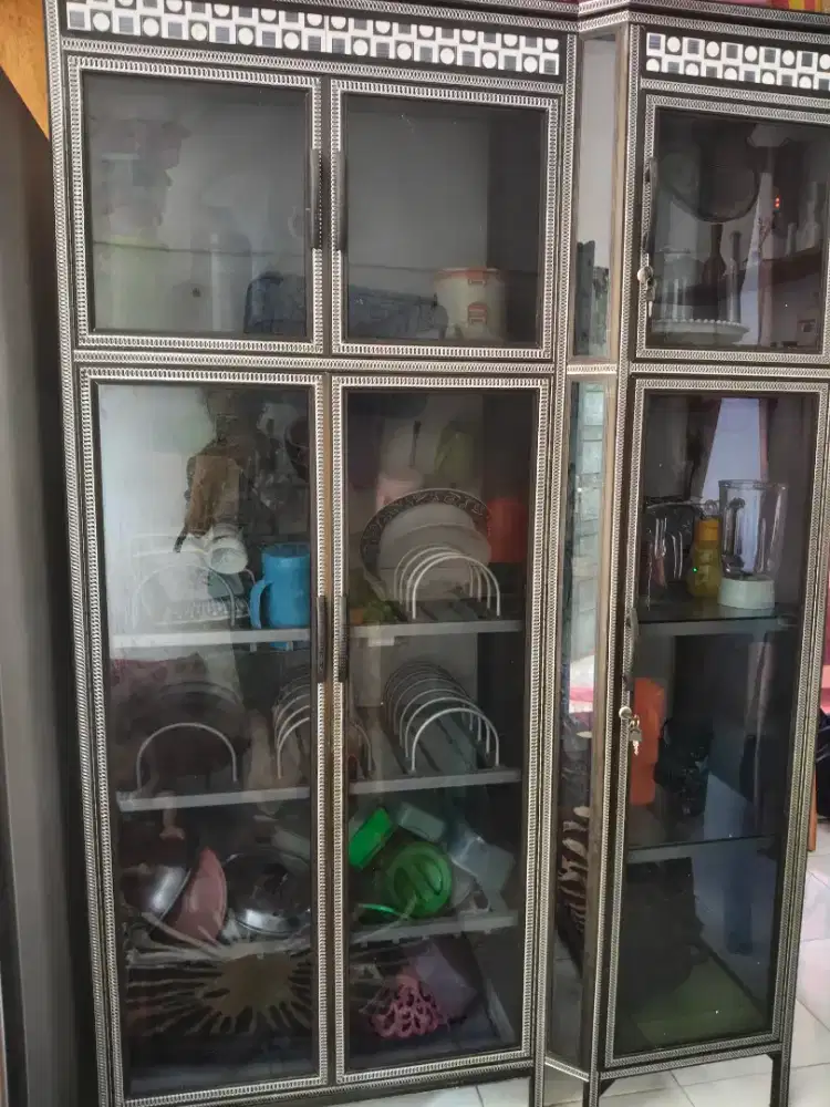 Jual cepat rak piring 3 pintu