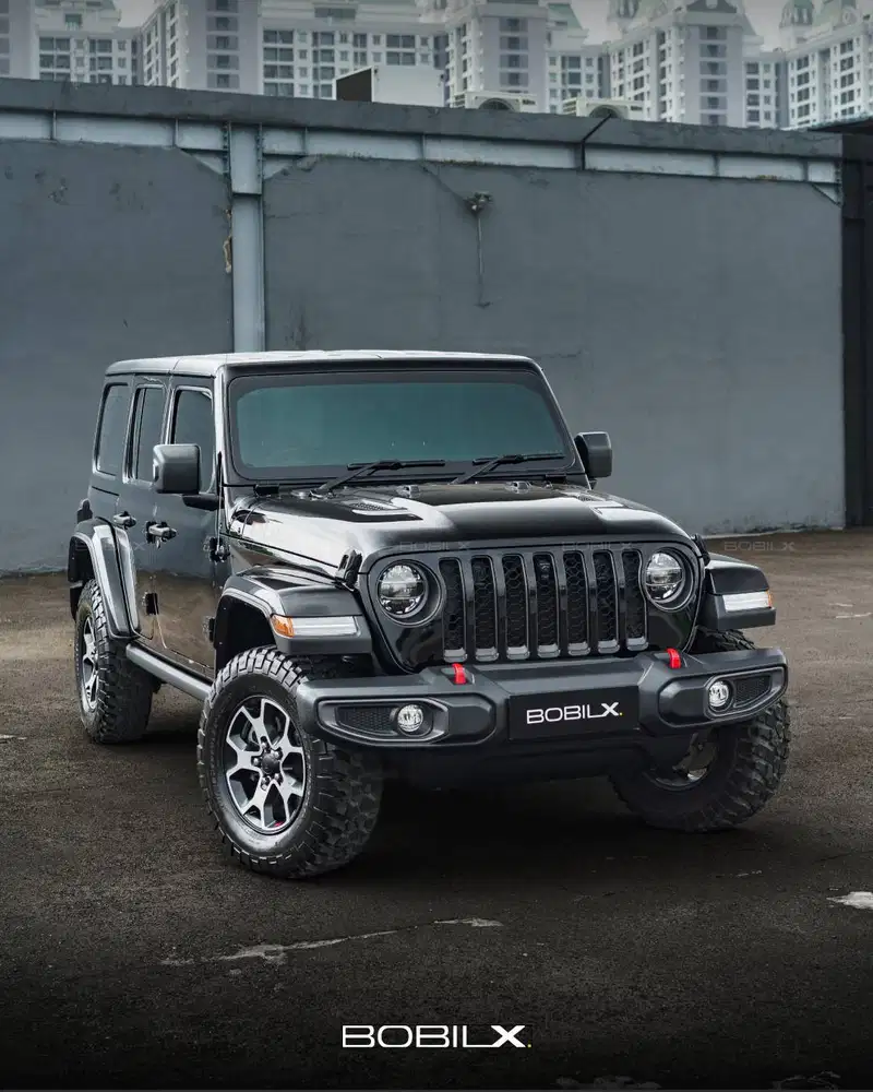 NIK 2022 Jeep Wrangler Rubicon JL Black on Black