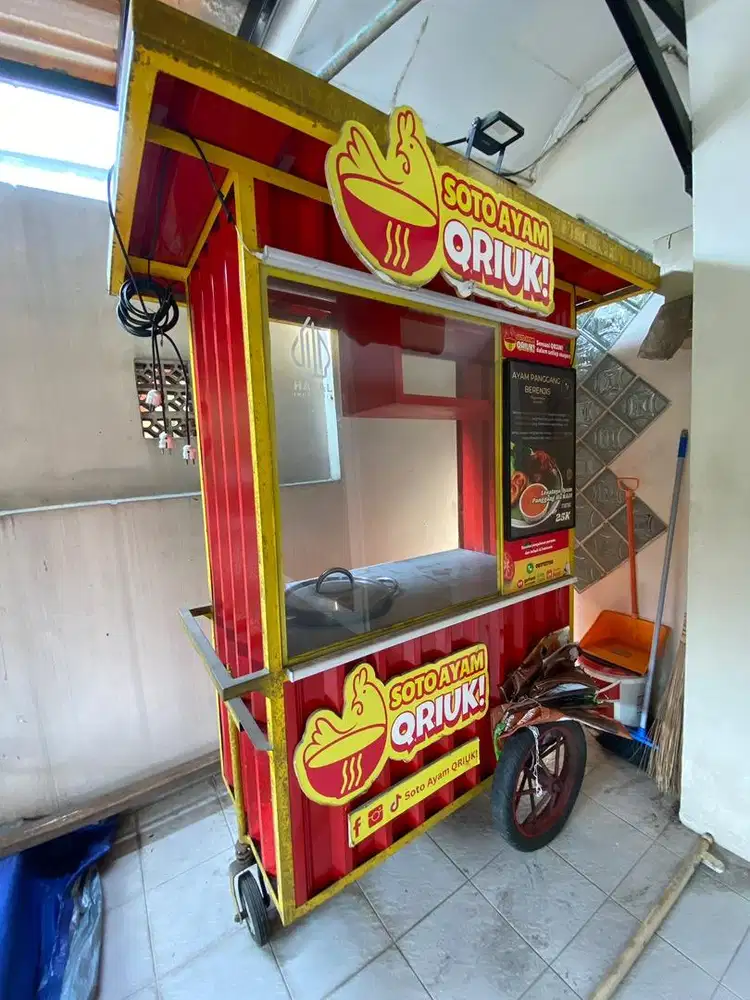 Gerobak Soto / Gerobak Container / Gerobak Usaha