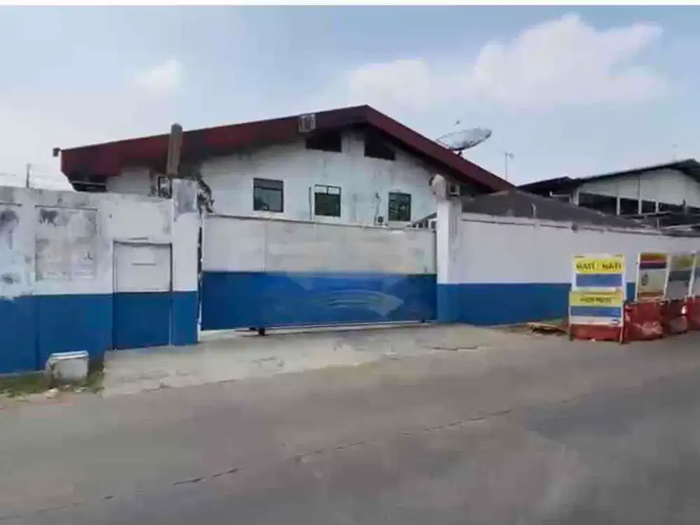 Jual Gudang Exs Pabrik Di Kawasan Industri Jatake Tangerang, Banten.
