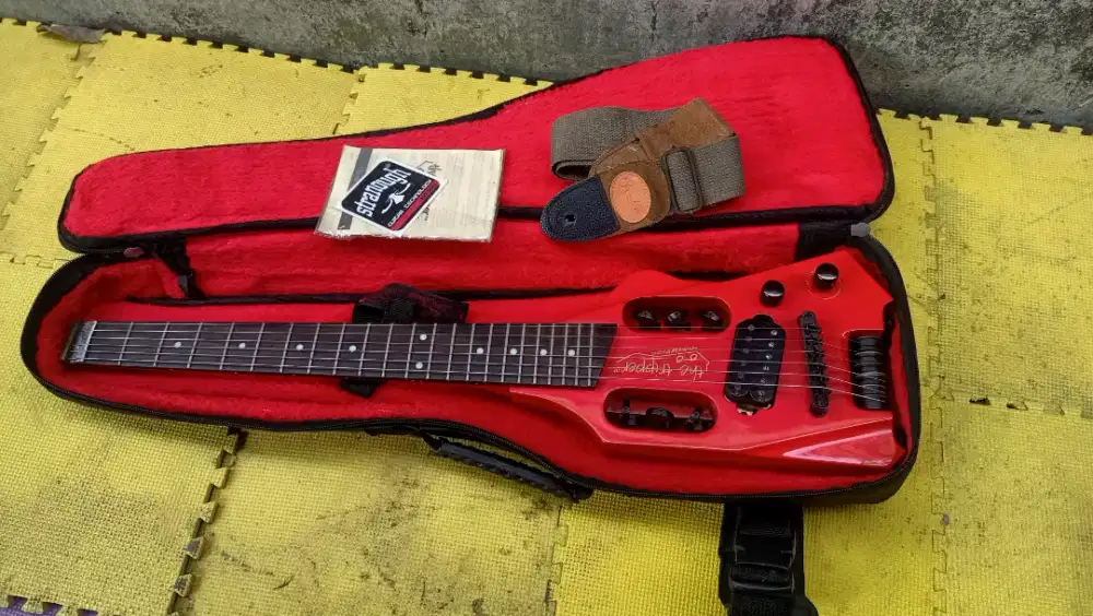 Gitar listrik tripper stranough travel guitar original