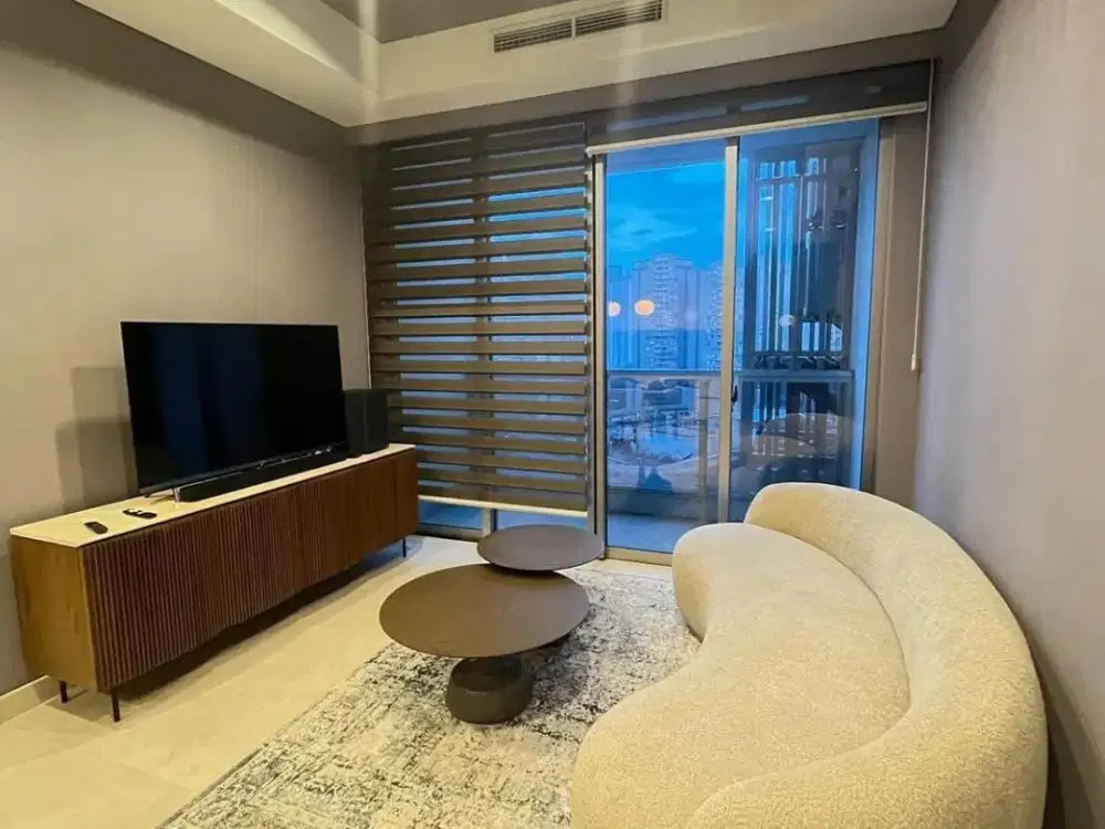 Dijual The Elements Apartment Kuningan, 2 BR, 83 M², Semi Furnished, Rp 3,9 M Nego