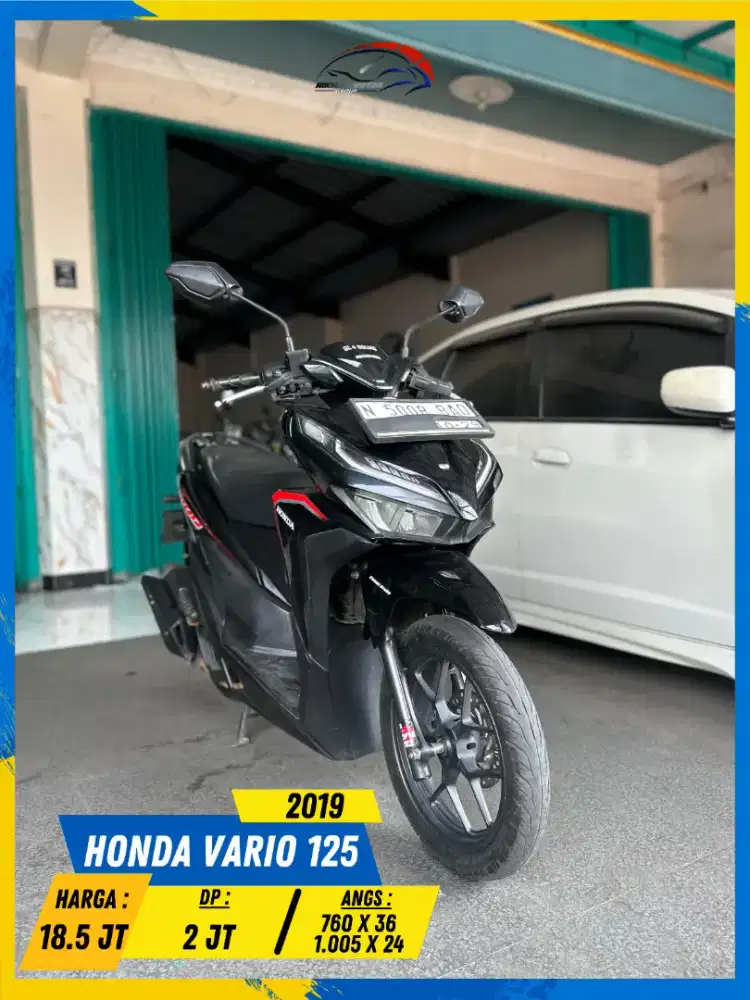HONDA VARIO 125 2019 BEKAS RASA BARU BOSSKU HIKMAH MOTOR KEPUH MALANG