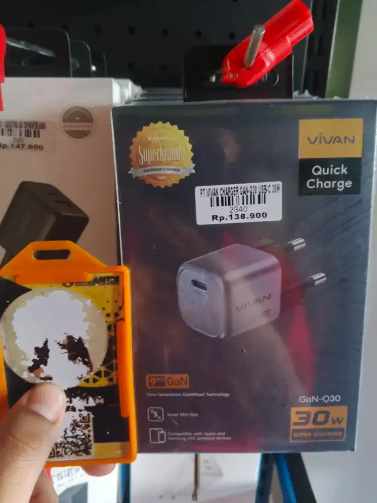 ADAPTER VIVAN 30Watt type C GaN 9thgen