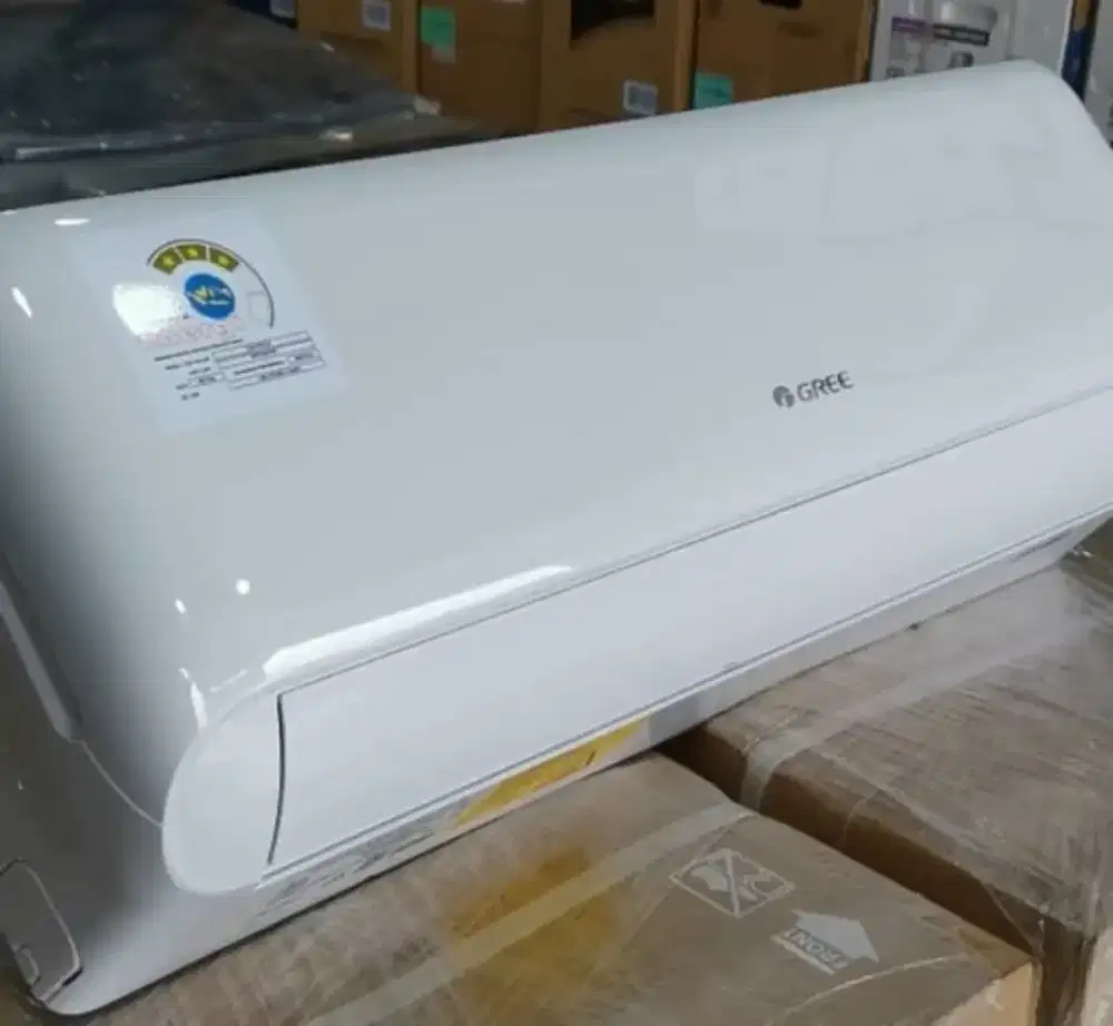 Bisa Cicilan.Gree AC Split 1/2PK GWC05N1 DELUXE ~0,5PK ~370 Watt