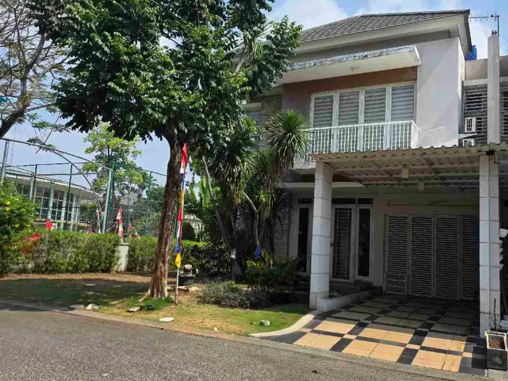 Disewakan Rumah Hoek Semi Furnish Cluster Palm Summarecon Bekasi