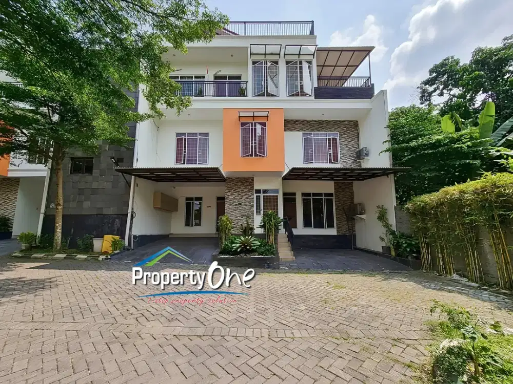 Jual Rumah Mewah 4 Lantai Full Furnish di Ciputat Residence One, Dekat TipTop Ciputat, Pintu Tol Pondok Cabe, RS Sari Asih & Terminal Bus Lebak Bulus
