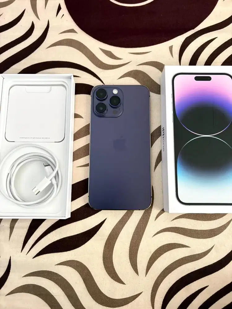iPhone 14 Pro Max 128Gb Resmi BEACUKAI Setara iBox FULLSET