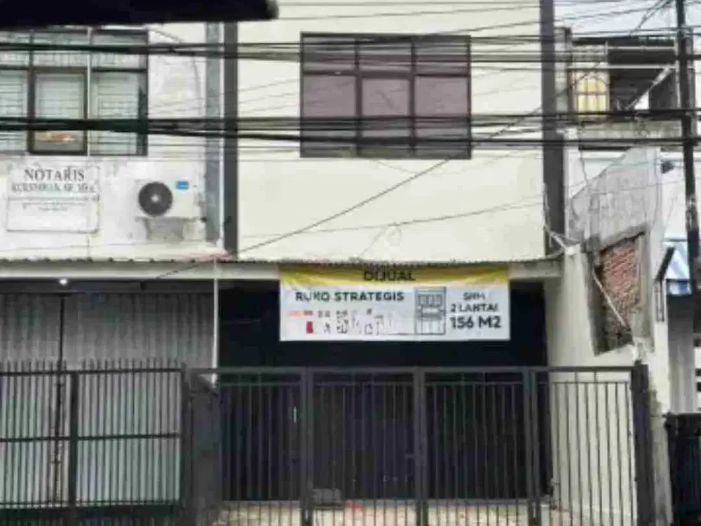 Jual Cepat !! Ruko Strategis 2 Lantai Duren Sawit