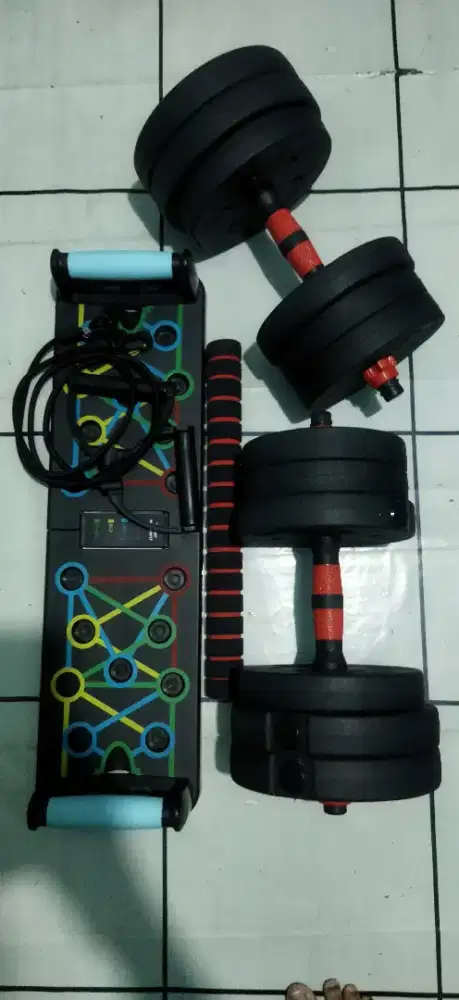 Alat Set Gym Rumahan Murah