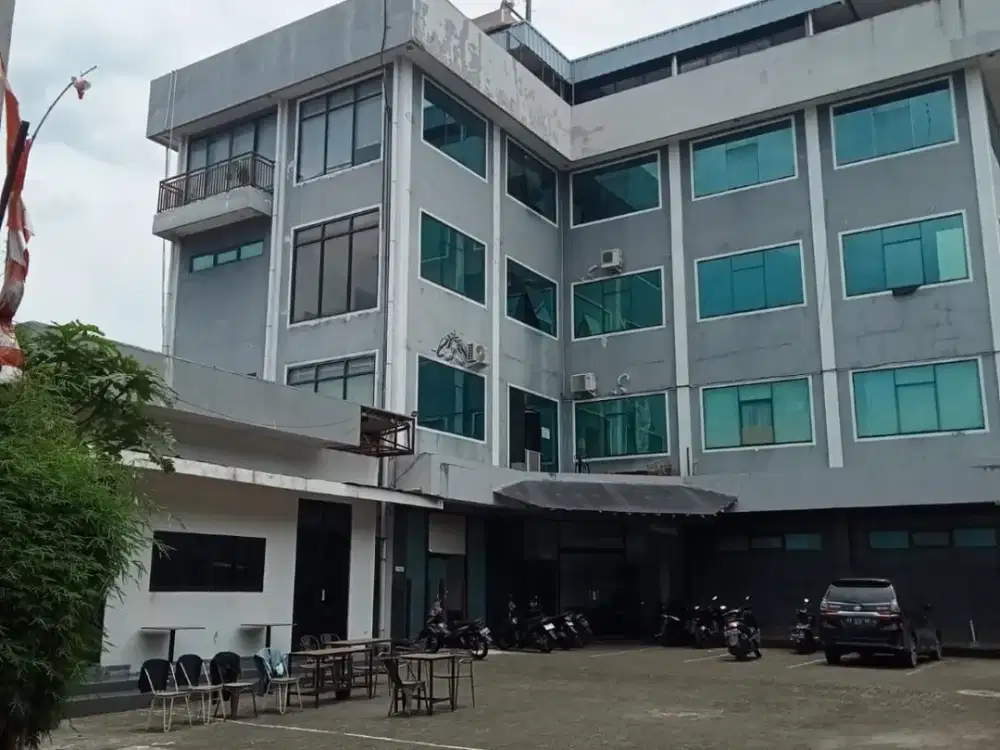Di jual Gedung Multiguna cocok untuk Hotel/Kost, gym, office space, food court, cafe/food court  Dekat kampus Binus Anggrek Kemanggisan