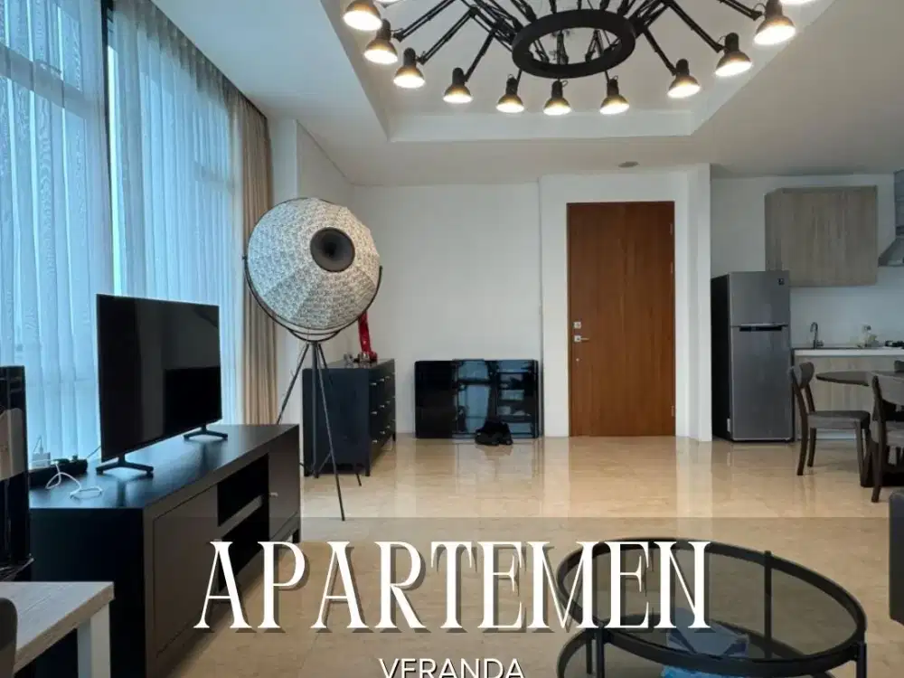 DIJUAL MURAH APARTEMEN VERANDA 3+1BR FURNISHED DI JAKARTA BARAT