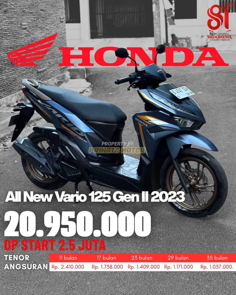 HONDA ALL NEW VARIO 125 CBS 2023 !!!