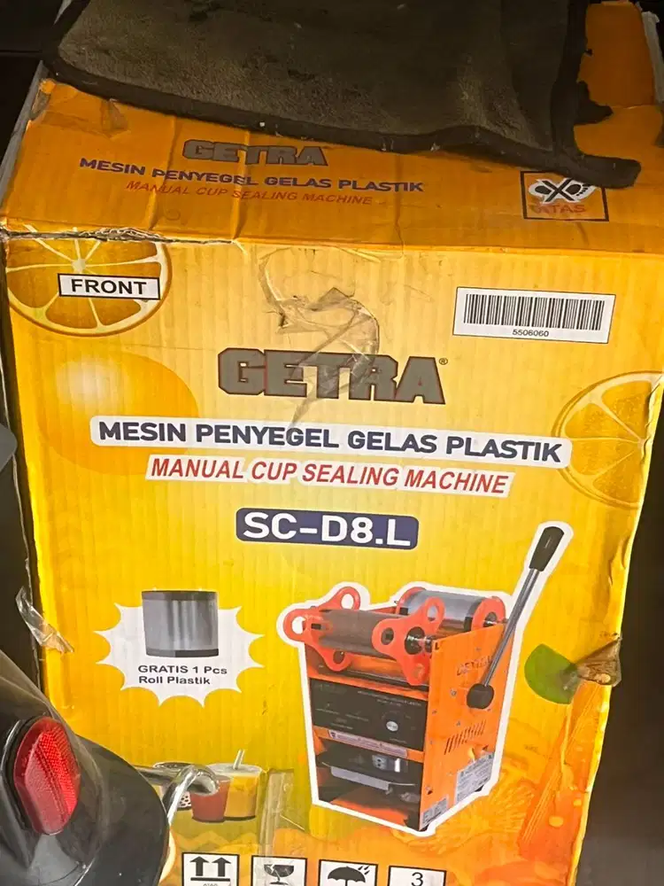SATU UNIT GETRA CUP SEALER, BARANG MASIH BARU BELUM DI APA APAIN